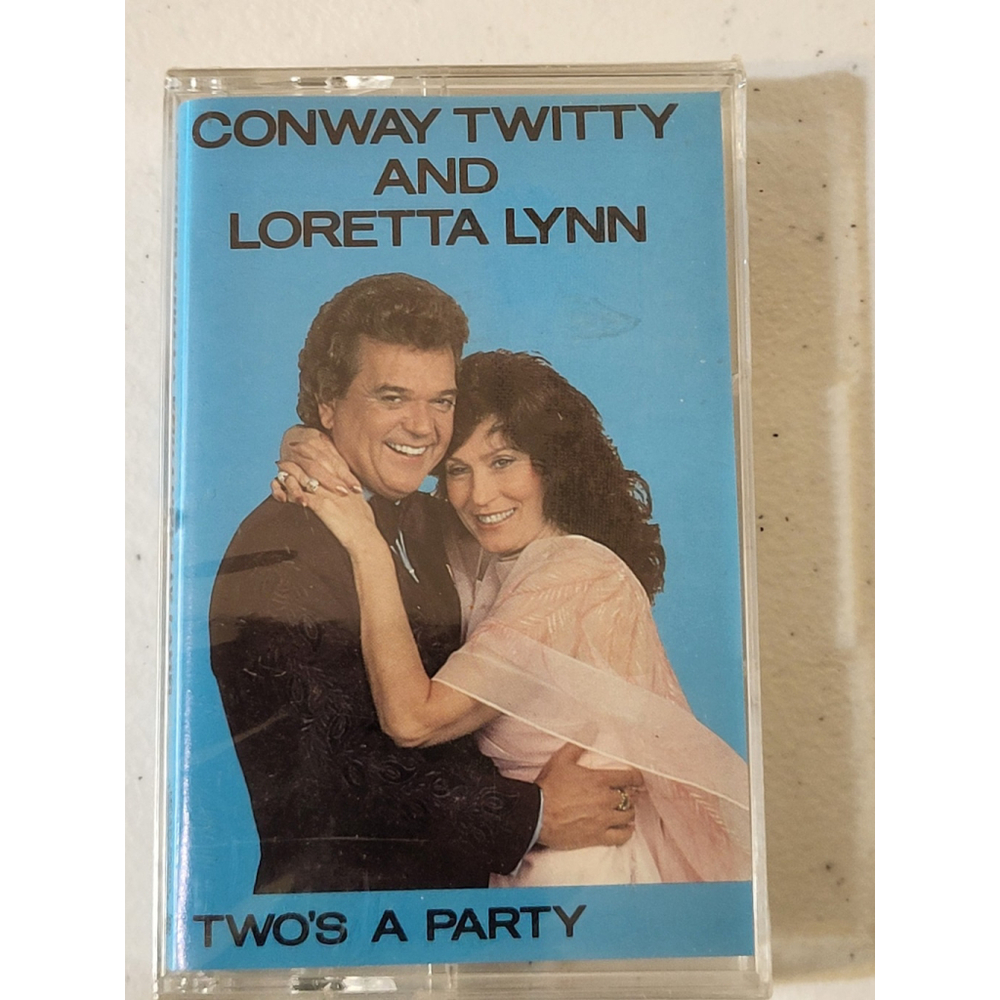 Two’s a Party Cassette Conway Twitty Loretta Lynn NEW Sealed VTG Tape